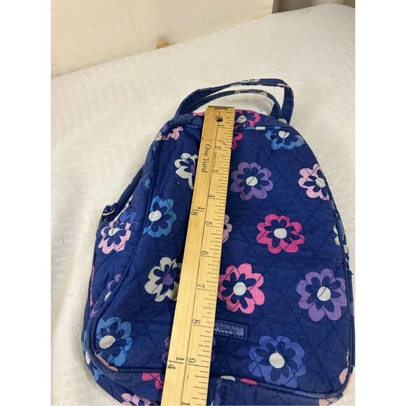 Vera Bradley lunch box blue pink flowers 9"x7" - Picture 7 of 7
